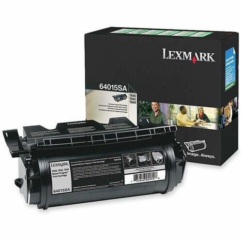 Lexmark Original Toner Cartridge - Laser - 6000 Pages - Blac