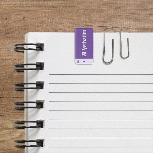 16GB CLIP-IT USB FLASH DRIVE MULTI 10 VIOLET