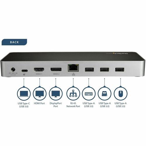 Station d'accueil USB-C StarTech.com