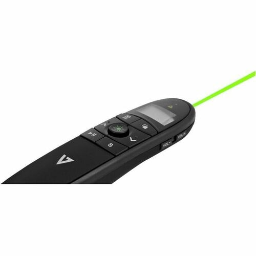 Présentateur laser vert sans fil professionnel V7 - Noir - Laser