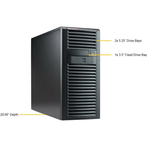 Supermicro SuperWorkstation 7039A-i Server Barebone System - Mid-tower
