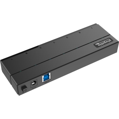 Hub USB 3.0 7 ports Plugable avec adaptateur secteur 36 W - USB 3.0 Type A