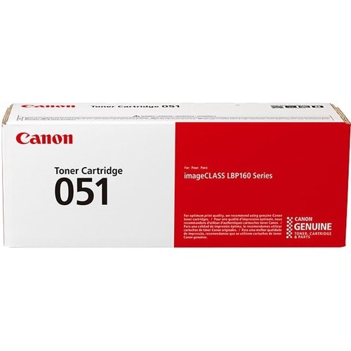 Canon 051 Original Laser Toner Cartridge - Black Pack - 1700