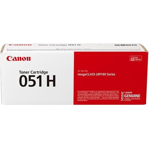 Canon 051 H Original High Yield Laser Toner Cartridge - Blac