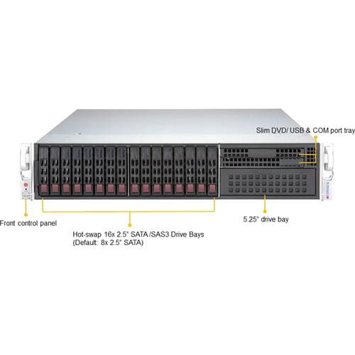Supermicro SuperServer 2029P-TXRT Server Barebone System - 2U Rack-mou