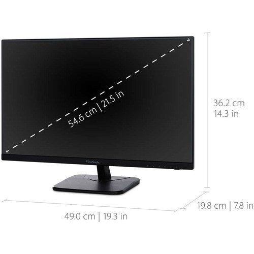 Moniteur LED Full HD ViewSonic Value VA2256-mhd 22 pouces - 16:9
