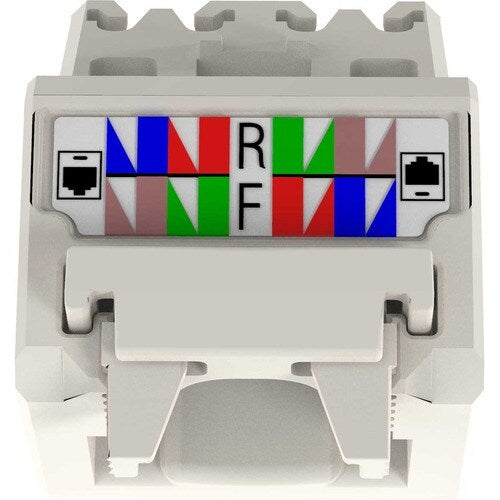 Tapa de cable en ángulo de 45° Panduit PanNet para conector UTP TG Cat 6A