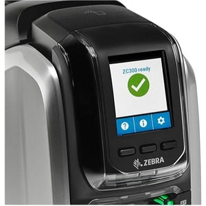 Zebra ZC300 Double Sided Desktop Dye Sublimation/Thermal Transfer Printer - Colo