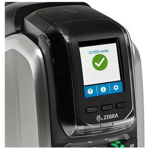 Zebra ZC300 Single Sided Desktop Dye Sublimation/Thermal Transfer Printer - Colo