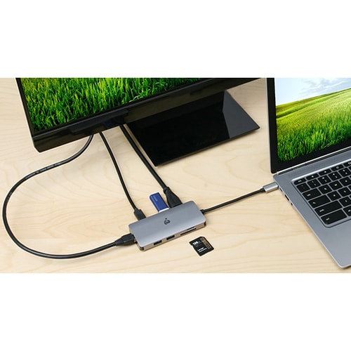 Station d'accueil de voyage USB-C IOGEAR avec Power Delivery 3.0