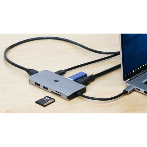 Station d'accueil de voyage USB-C IOGEAR avec Power Delivery 3.0