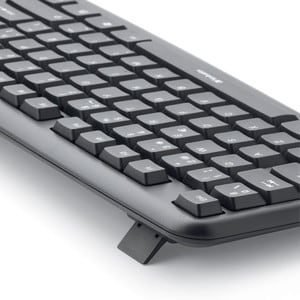 TECLADO USB DELGADO CON CABLE MULTI 6