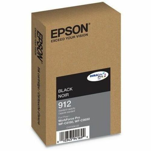 Encre jet d'encre Epson DURABrite Pro 912 Originale à rendement standard C