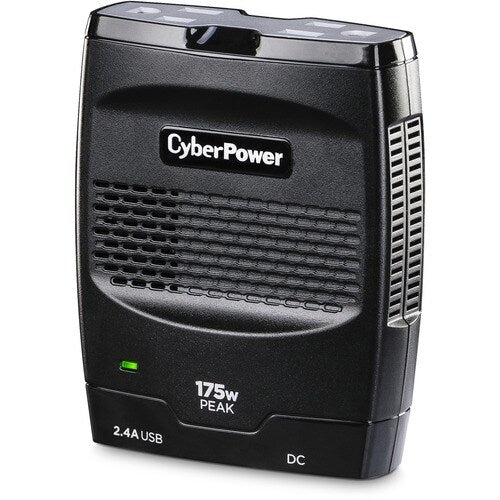 Cyber Power CyberPower CPS175PSU 175W Power Inverter - Black - Input V