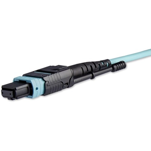 Cable de fibra óptica multimodo OM3 dúplex de StarTech.com de 3 m (10 pies) MTP(H)/PC a 4 conectores LC/PC