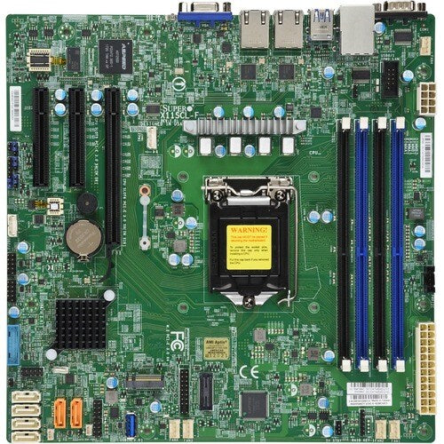 SKT LGA1151 4X DDR4-2666MHZ ECC UDIMM C242 PCH 3X PCI-E