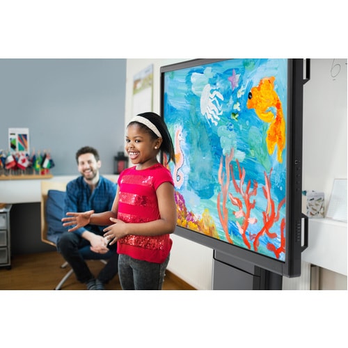 Soporte de suelo eléctrico de altura ajustable Chief XL - Hasta 80" (2