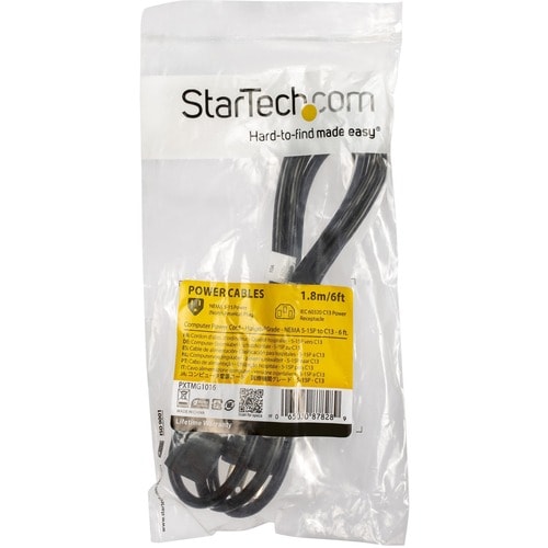 StarTech.com 6ft (2m) Hospital Grade Power Cord