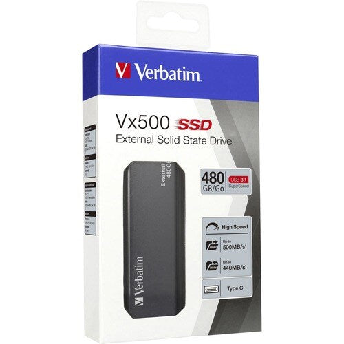 SSD EXTERNE VX500 480 Go USB 3.1 GEN 2 GRAPHITE MULTI 2