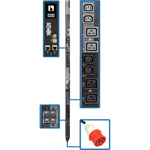 Tripp Lite by Eaton PDU3XEVSR6G30A 24-Outlets PDU - Switched - Hardwir