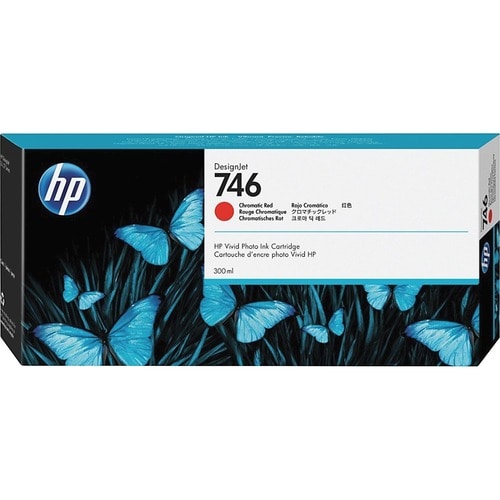 746 CARTUCHO DE TINTA ROJA CROMADA DE 300 ML