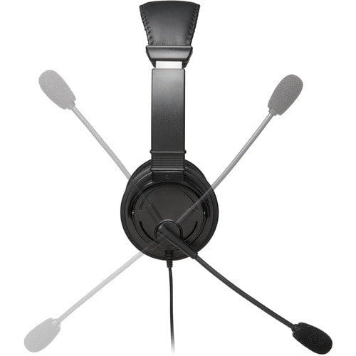 Kensington Classic USB-A Headset with Mic - Stereo - USB Type A - Wired - Over-t