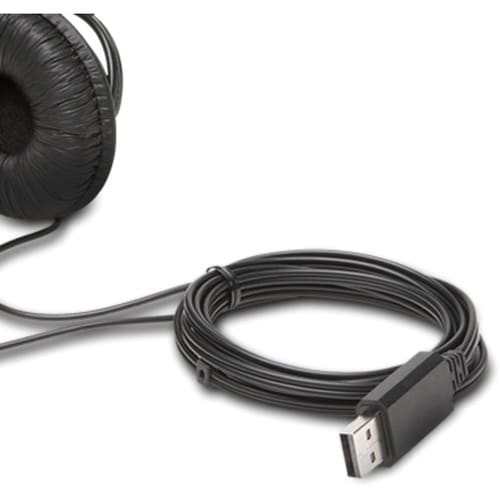 Kensington Classic USB-A Headset with Mic - Stereo - USB Type A - Wired - Over-t