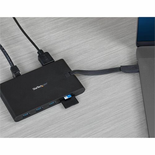 ADAPTADOR MULTIPUERTO USB-C CON HDMI Y VGA MAC WINDOWS SD PD