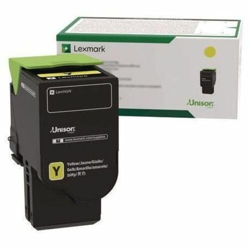 CARTOUCHE DE TONER JAUNE À HAUT RENDEMENT 78C1XY0, PROGRAMME DE RETOUR