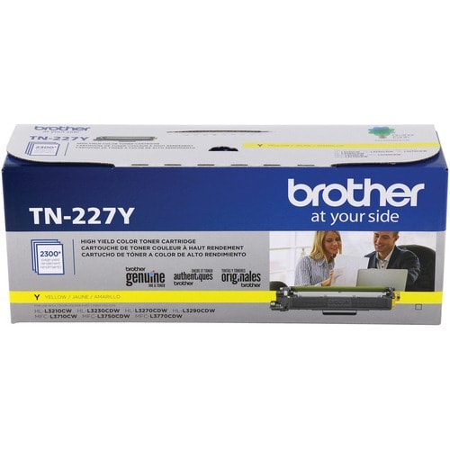 Brother TN-227Y Original High Yield Laser Toner Cartridge -