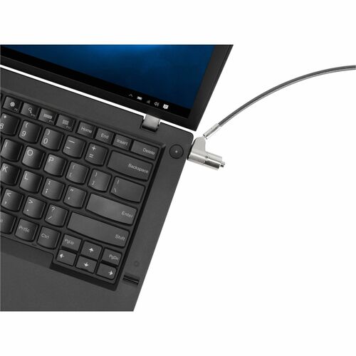 Candado de cable con llave maestra compacto Targus DEFCON