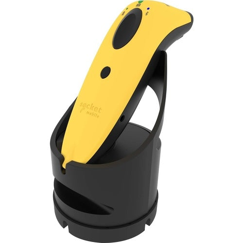 Socket Mobile SocketScan® S740, lecteur de codes-barres universel, station d'accueil jaune et noire -