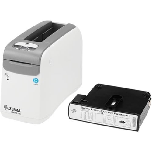 Zebra ZD510-HC Direct Thermal Printer - Monochrome - Portable - Wristband Print