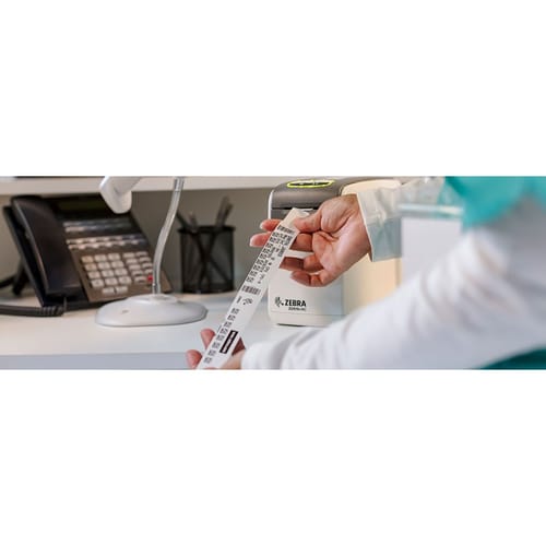 Imprimante thermique directe Zebra ZD510-HC - Monochrome - Portable - Impression sur bracelet