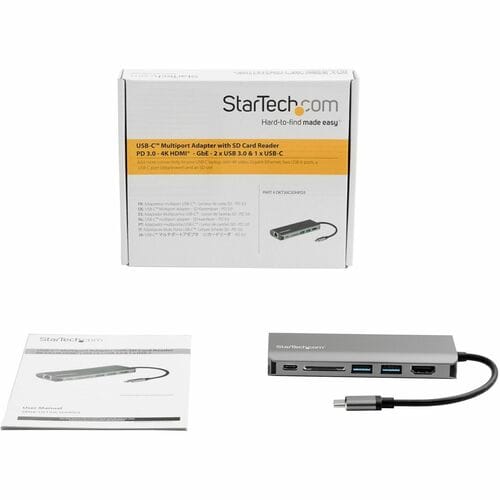 Adaptateur multiport USB-C StarTech.com - Type USB