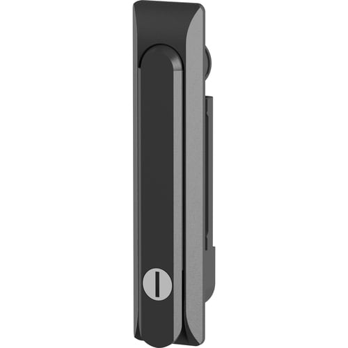 Manija de puerta Vertiv™ (cantidad 1) - Montaje en rack - Negro - Plástico