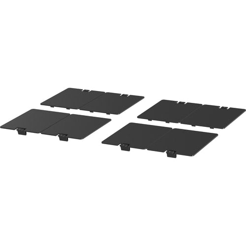 Ojales de repuesto para techo Vertiv™ negros (cantidad: 8) - Metal - Negro - 8