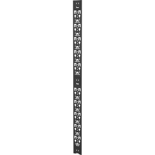 Soporte para gestión de cables/PDU Vertiv™ 48U de 4" de ancho, color negro (cantidad: 2)