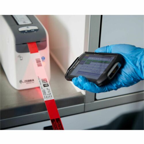 Zebra ZD510-HC Direct Thermal Printer - Monochrome - Portable - Wristband Print