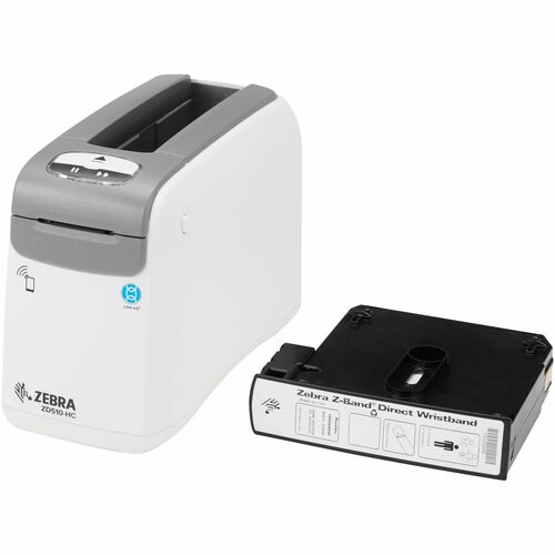 Zebra ZD510-HC Direct Thermal Printer - Monochrome - Portable - Wristband Print