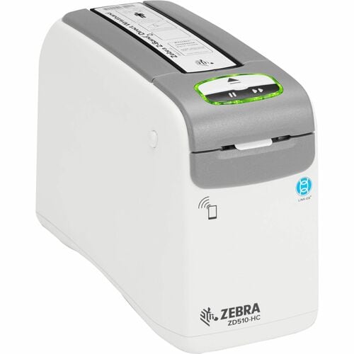 Zebra ZD510-HC Direct Thermal Printer - Monochrome - Portable - Wristband Print