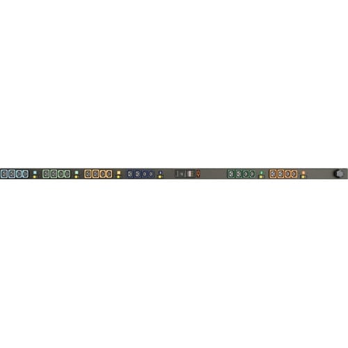 Unité de distribution d'alimentation Vertiv Geist MN01D8W1-24PBB8-6PS15B0A10-S 24 prises - Avec compteur - 3