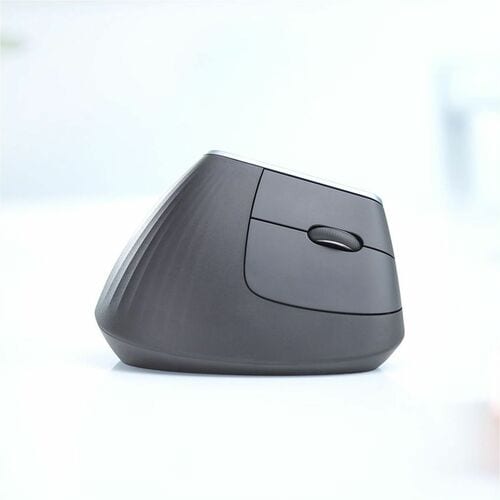 Ratón ergonómico vertical avanzado Logitech MX - Óptico - Cable/Inalámbrico