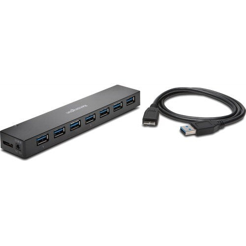 Hub USB 3.0 Kensington 7 ports avec chargeur - USB - Externe