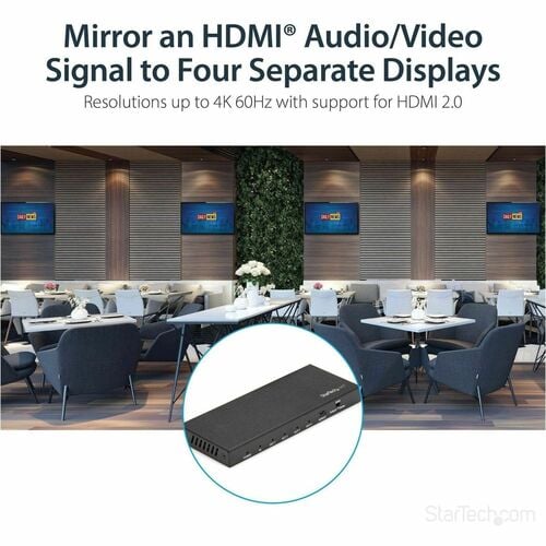 Répartiteur HDMI 4K 4 ports Répartiteur HDMI 2.0 1 x 4 voies