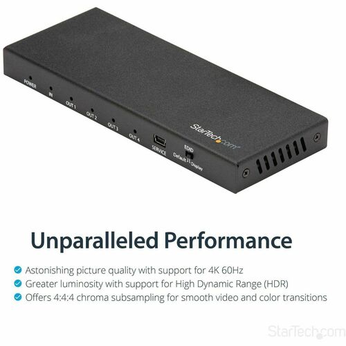 Répartiteur HDMI 4K 4 ports Répartiteur HDMI 2.0 1 x 4 voies