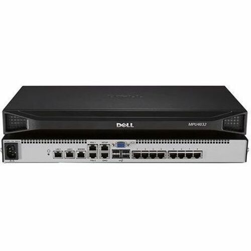 Commutateur KVM numérique Dell DMPU108e - 1 utilisateur local - 1600 x 1200