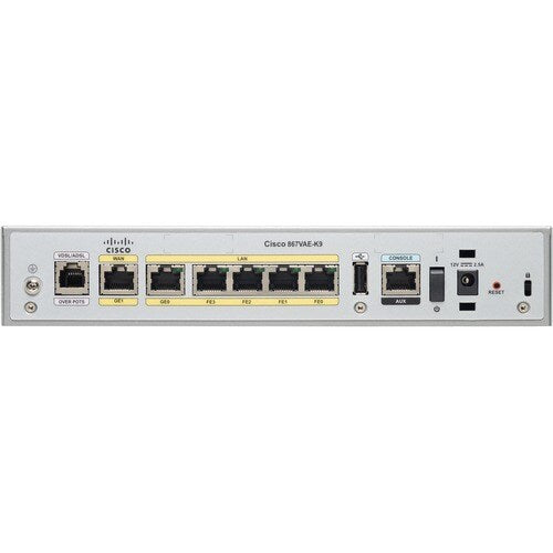 CISCO867VAESECUREROUTRW/VDSL2 ADSL2+OVERPOTS REMANUFACTURED