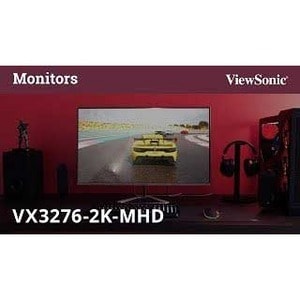 Écran Viewsonic 32 pouces, dalle IPS, résolution 2560 x 1440 - 31,5 pouces visible - pouces