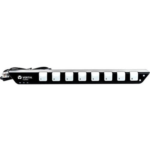 8PORT ACTIVE FRONT PANEL AFP REMOTE KVM SWITCH